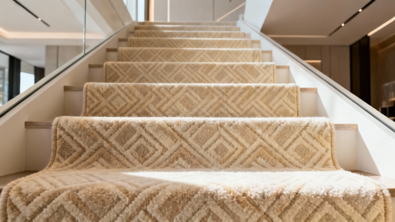 بهترین فرش برای راه پله 